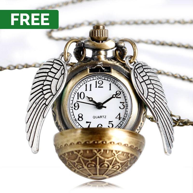 FREE : Antique Quartz Modern Ball Pocket Watch