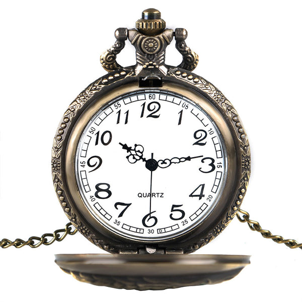 Stark House Game of Thrones Wolf Pocket Watch