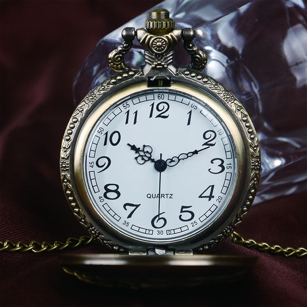 Stark House Game of Thrones Wolf Pocket Watch