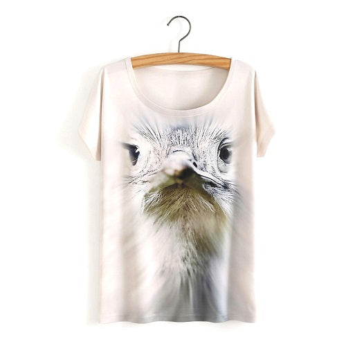 3D Cool Eagle Woman Tshirt