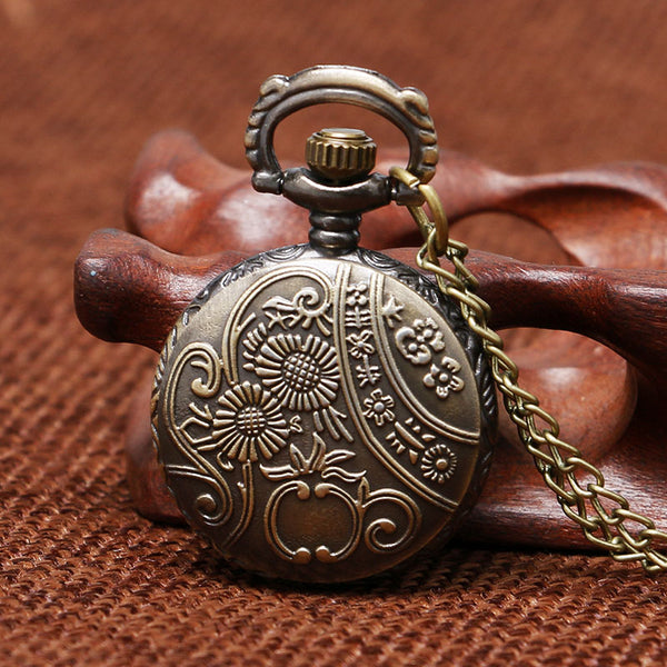 FREE : Mini Owl Bronze Pocket Watch