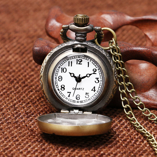 FREE : Mini Owl Bronze Pocket Watch