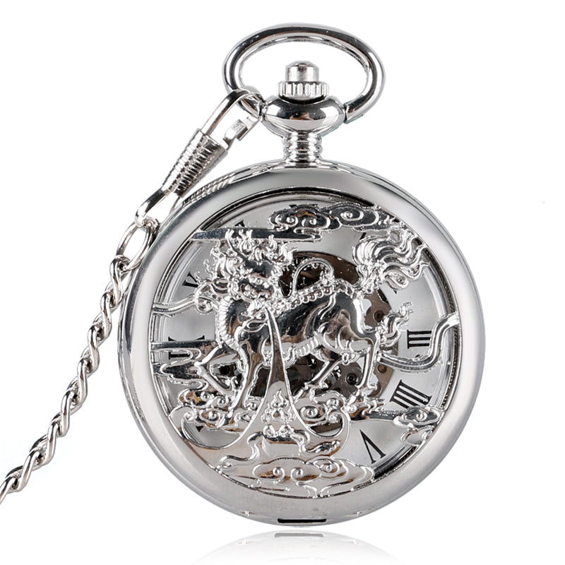 Dragon Hand-Winding Watch Pocket