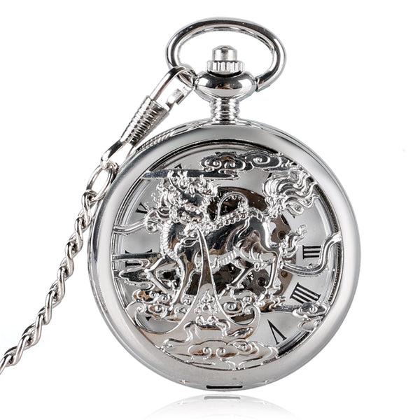 Dragon Hand-Winding Watch Pocket