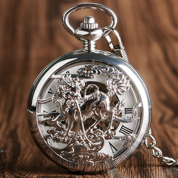 Dragon Hand-Winding Watch Pocket