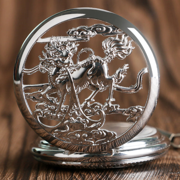 Dragon Hand-Winding Watch Pocket