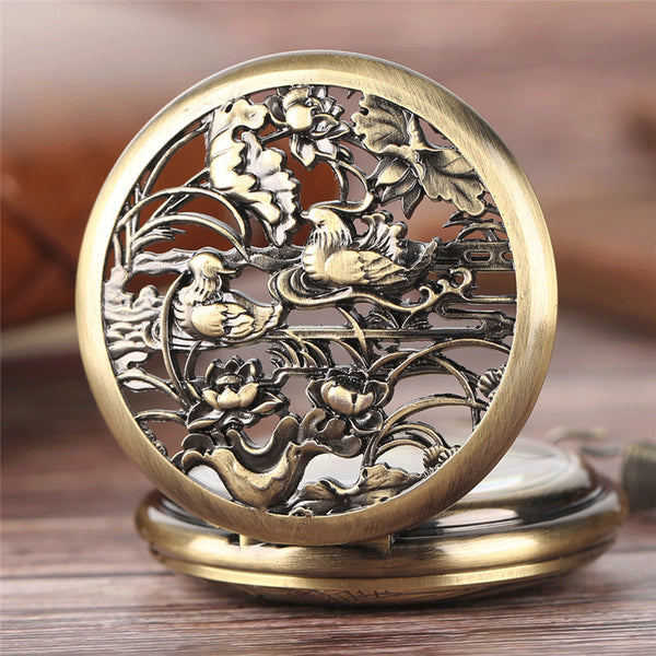 Lovebirds Pocket Watch