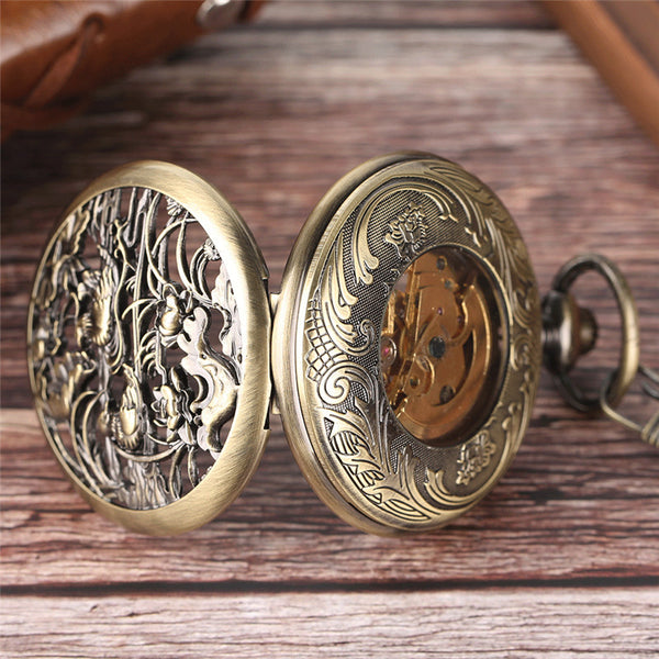 Lovebirds Pocket Watch