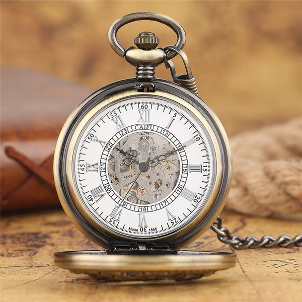 Beautiful Phoenix Mechanical Pocket Watch