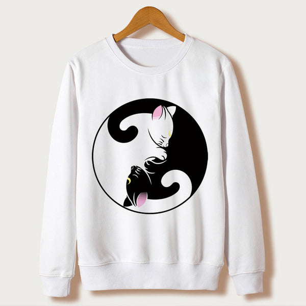 Casual Cat Woman Hoodie Collections