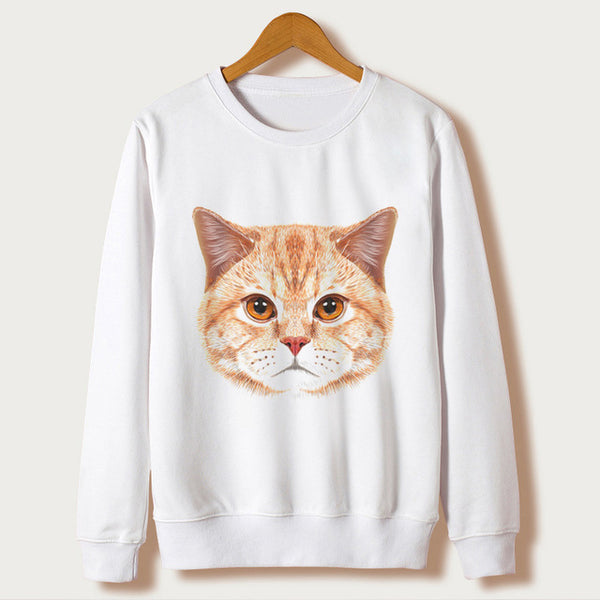 Casual Cat Woman Hoodie Collections