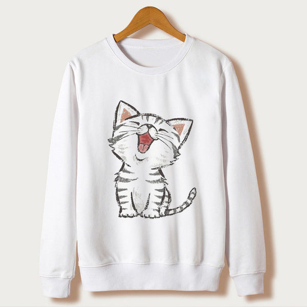 Casual Cat Woman Hoodie Collections