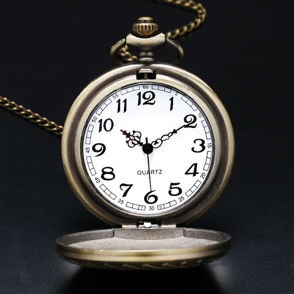 3D Awesome Eagle Flying Bird Pocket Watches